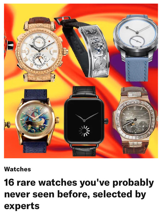 GQ | PaddleWaves Quoted on 16 rare watches