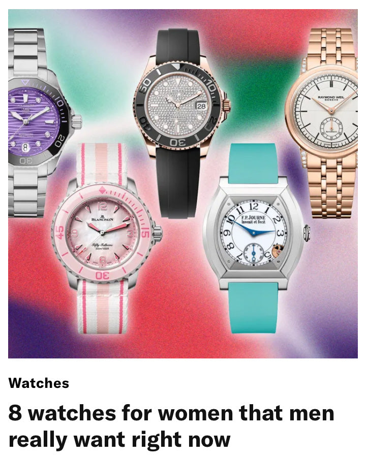 GQ | PaddleWaves Quoted on 8 watches for women that men really want right now