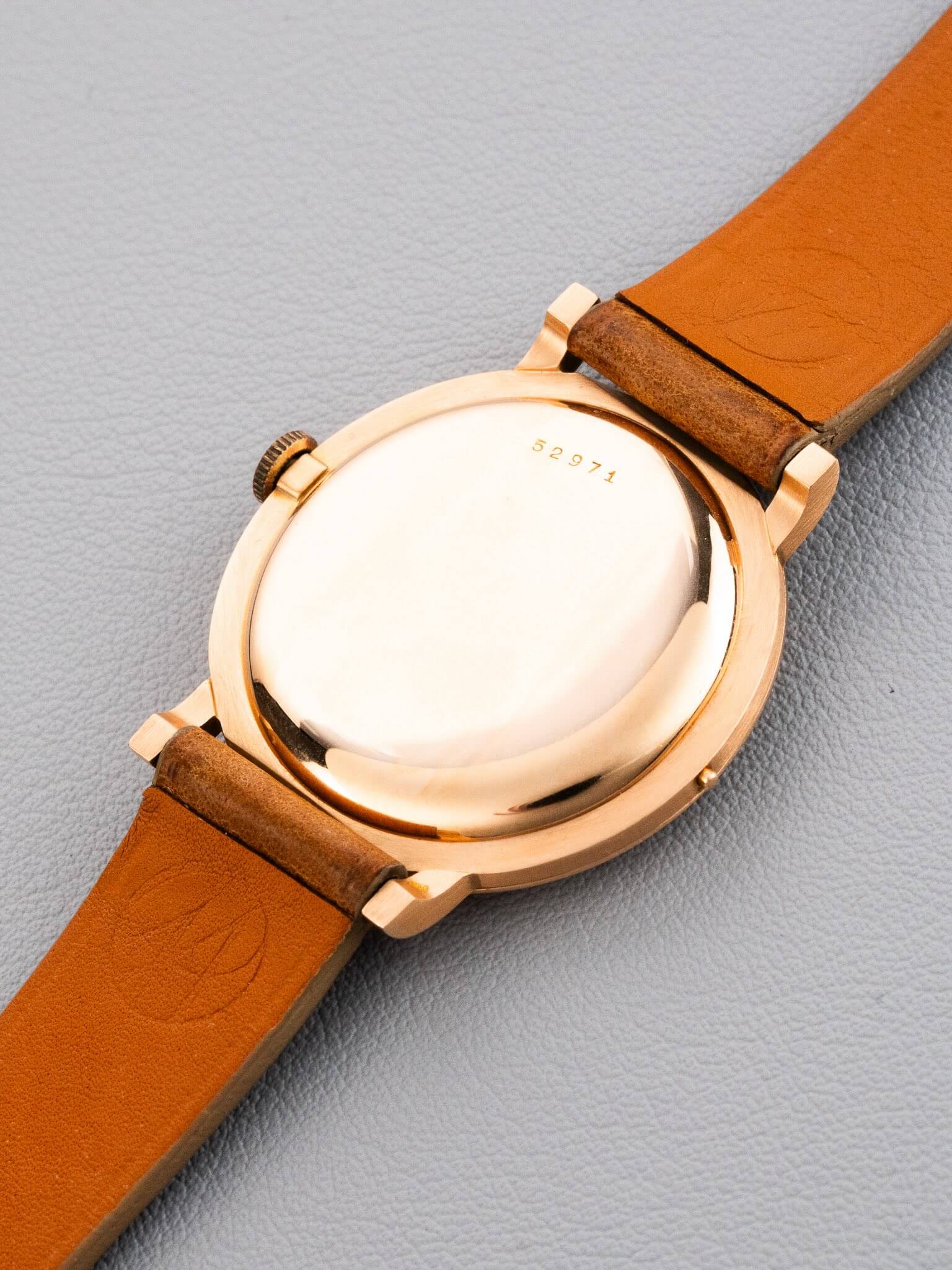 Case back of Audemars Piguet ref.5051 in Rose Gold