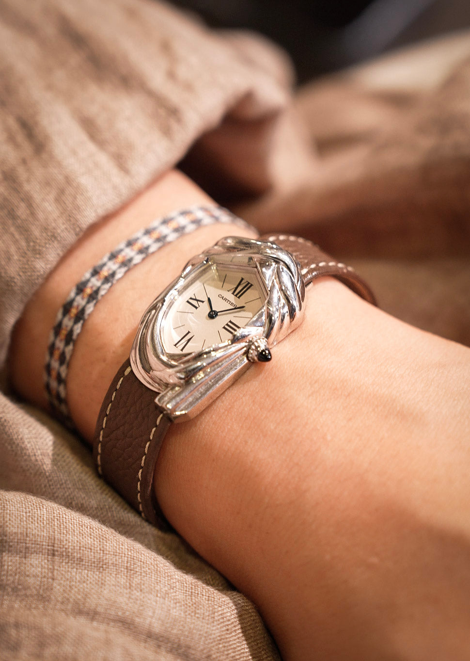 Wrist Shot of Cartier Cheich