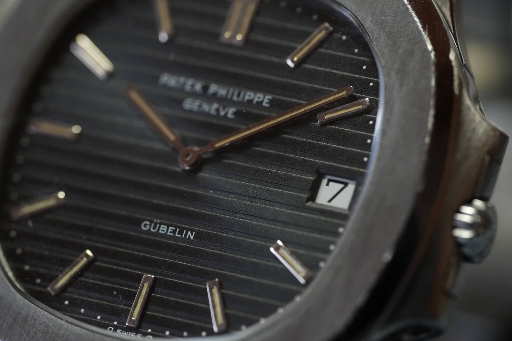 Detail of Patek Philippe Nautilus 3700