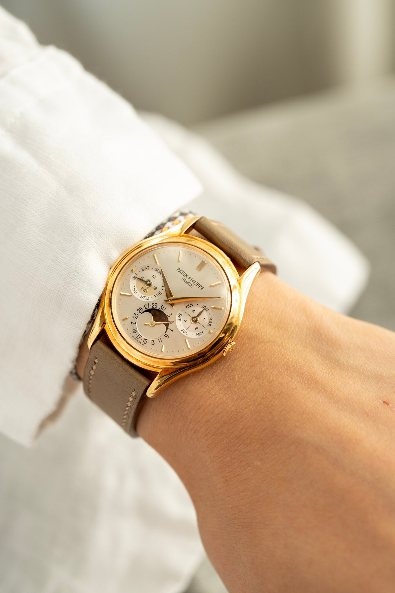 Patek philippe 3940 on the wrist 