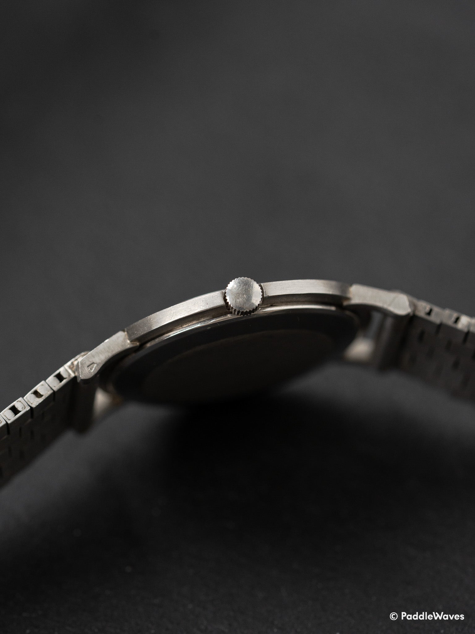 The crown of Patek Philippe Disco Volante 