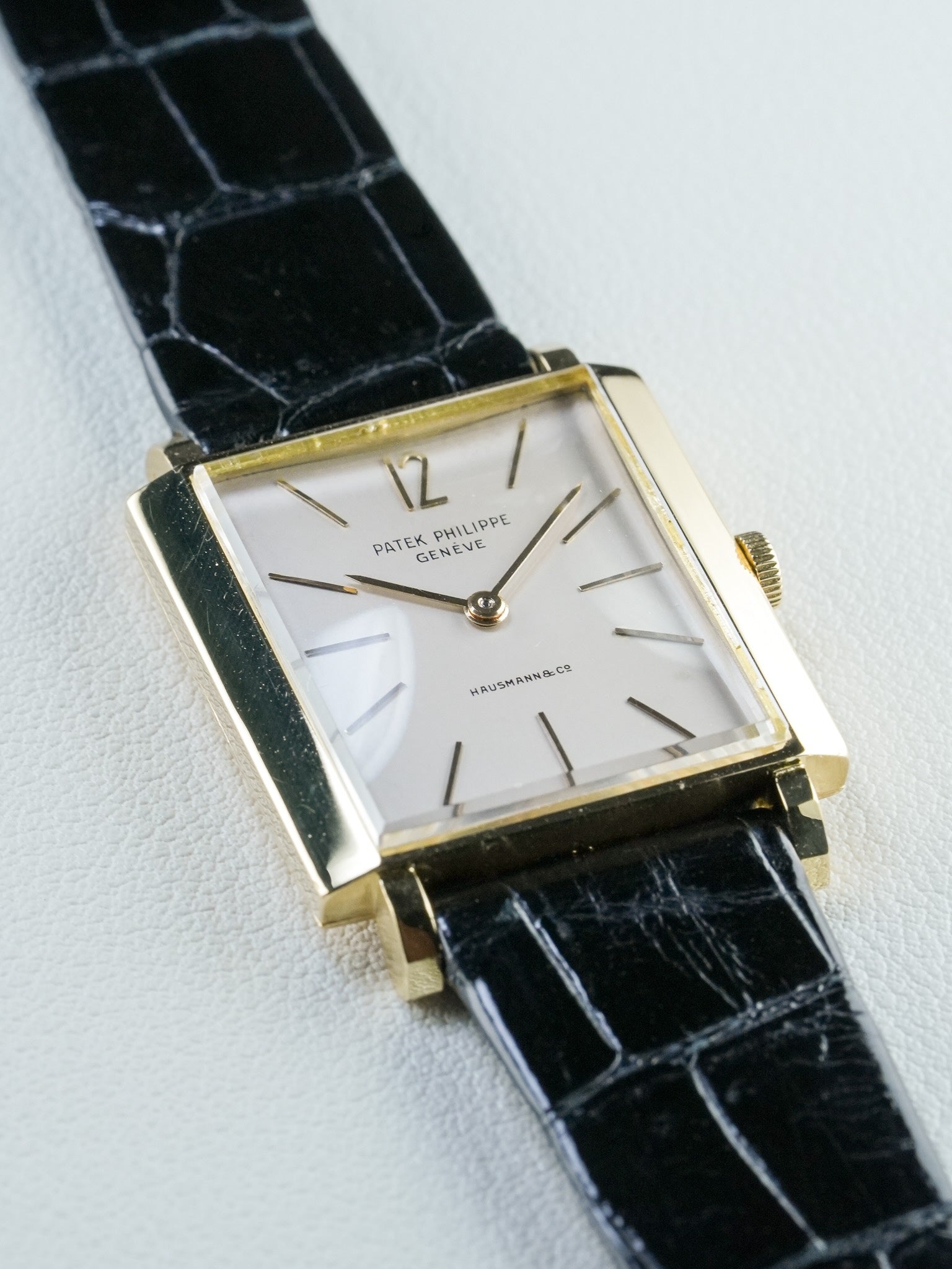Side view of Patek Philippe ref.3405 Hausmann