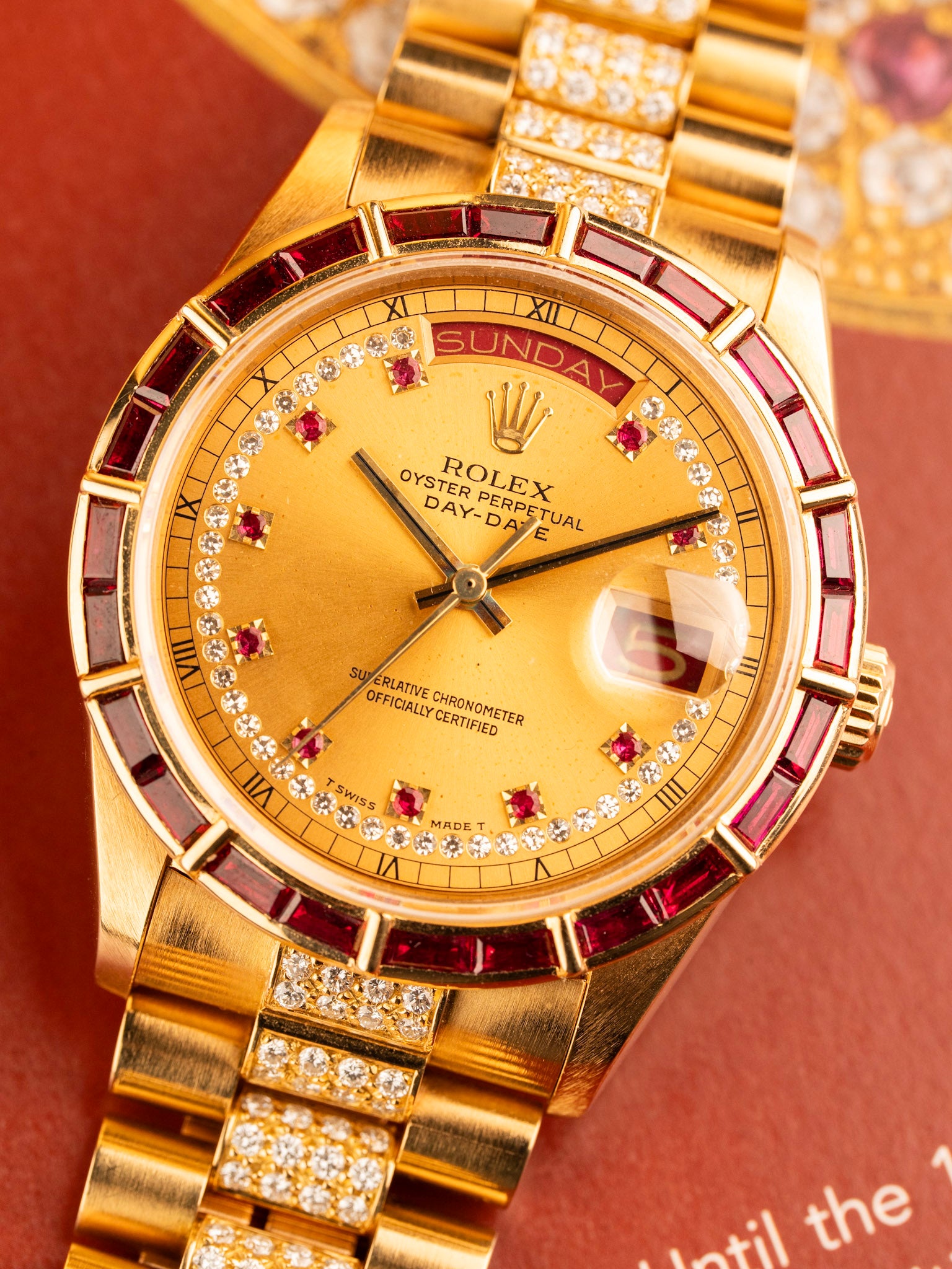 Rolex Day-Date 18168 ruby