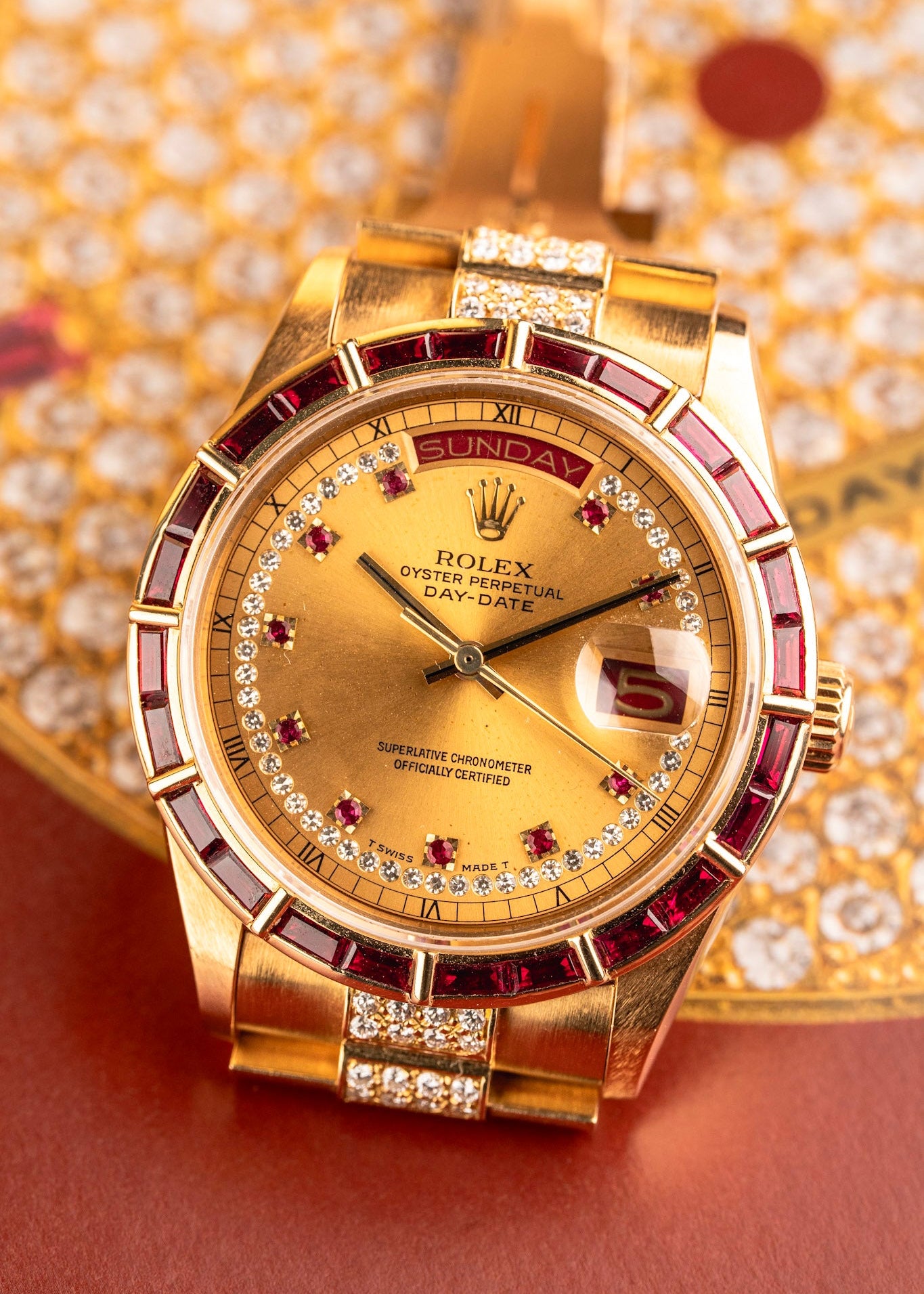 Rolex Day-Date 18168 ruby