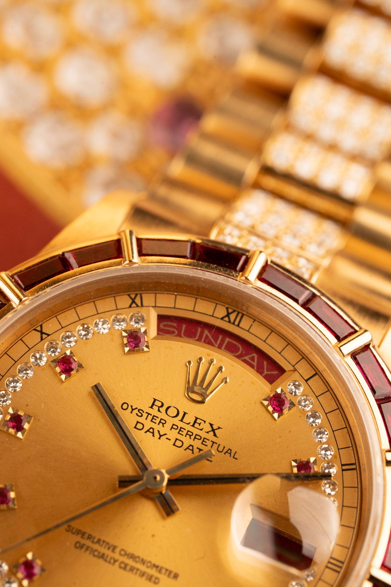 Rolex Day-Date 18168 ruby