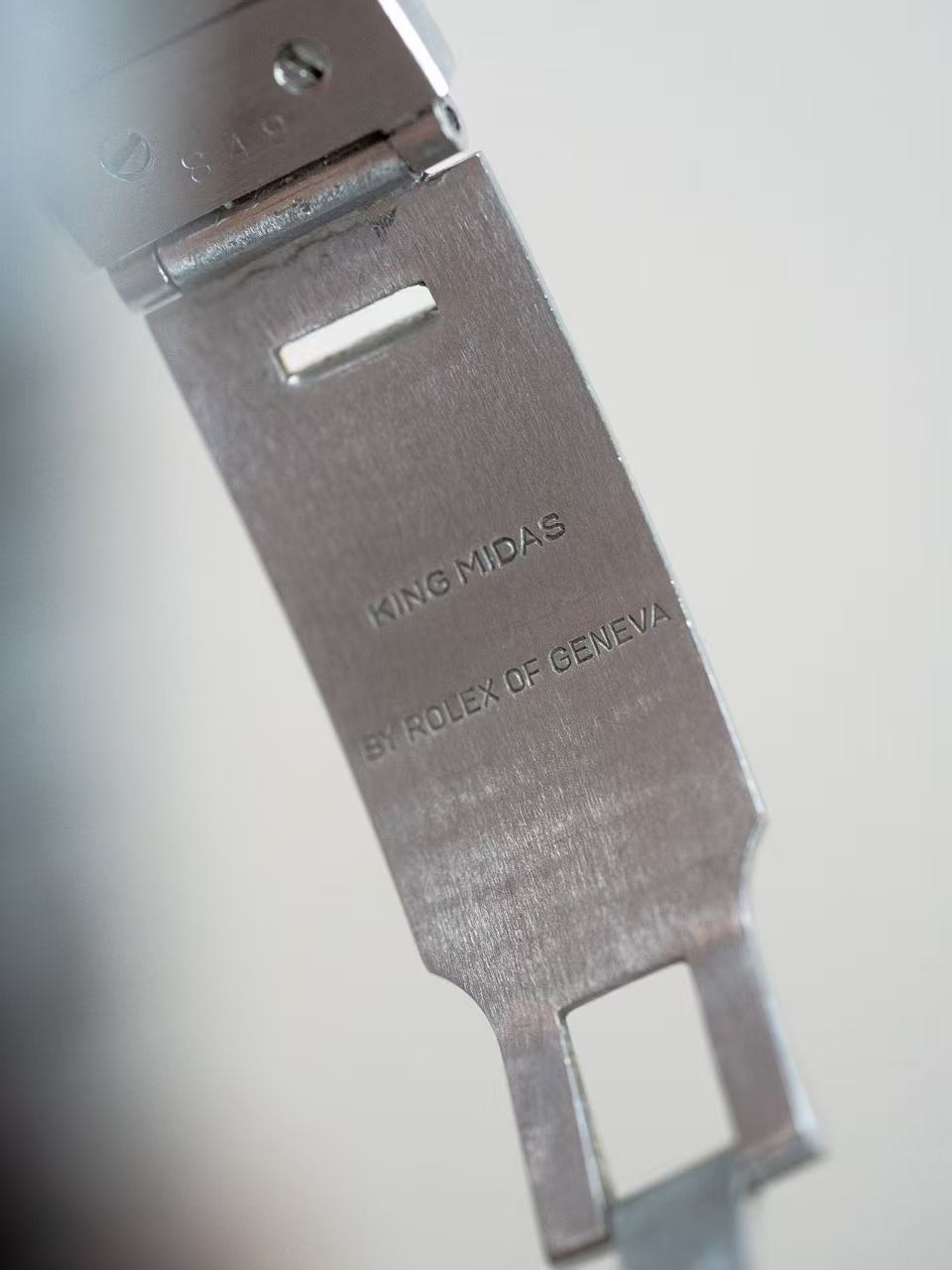 Bracelet of Rolex King Midas ref.4315 in WhiteGold