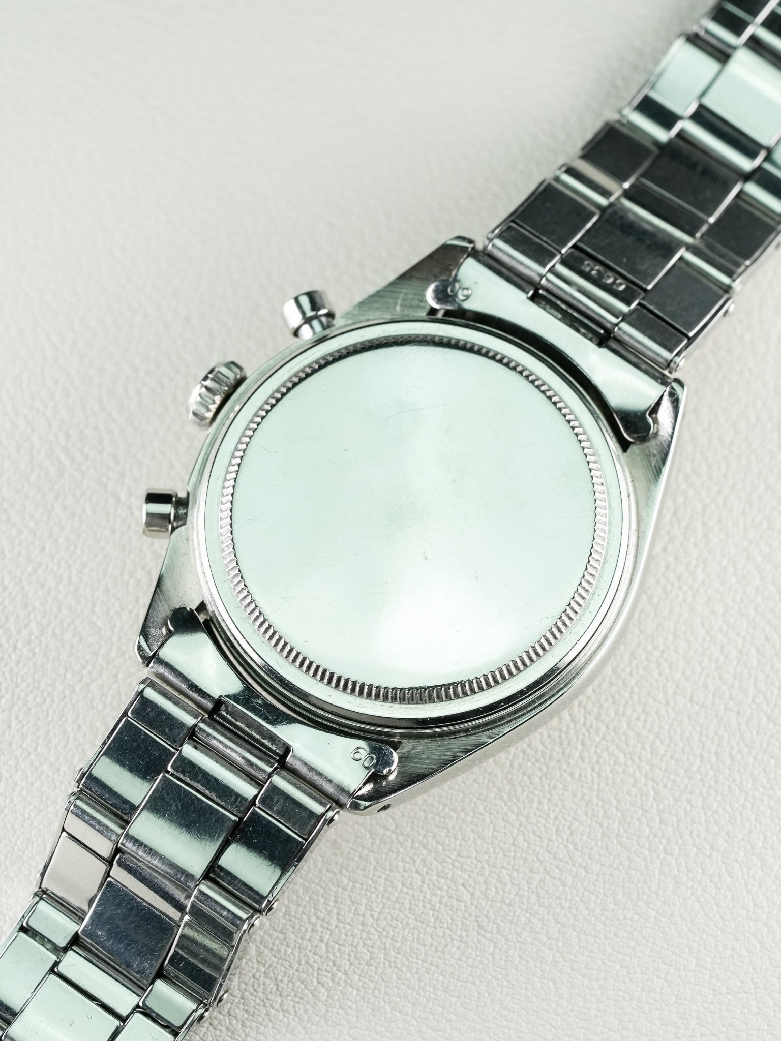 Case back of Rolex Pre Daytona Chronograph ref.6034